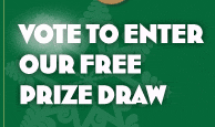 Vote to Enter Our Free Prize Draw